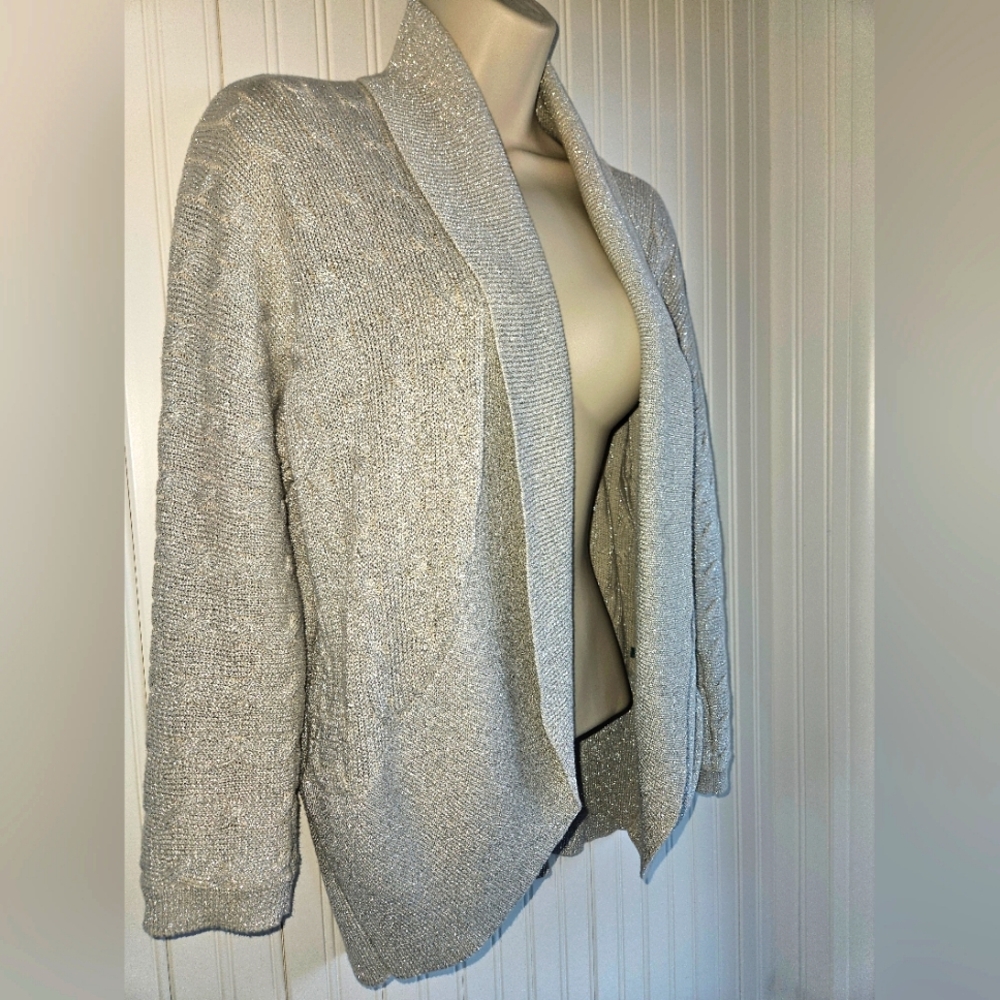 Ralph Lauren Silver Sparkle Sweater!
